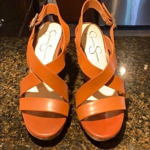 Jessica Simpson wedges-NWOT